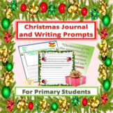Christmas Journal and Writing Prompts Activities for Prima