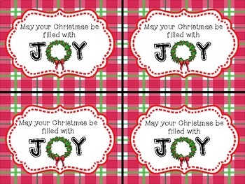 Christmas Joy Candy Tag By Michelle Little 