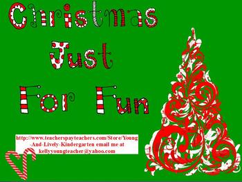 Preview of Christmas Just for Fun ActivBoard