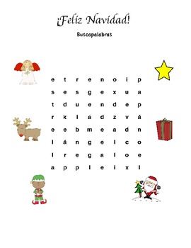 Christmas K-3 Spanish Activities/ Navidad by Las Tres Señoras | TpT