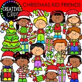 Christmas Kid Friends {Christmas Clipart}