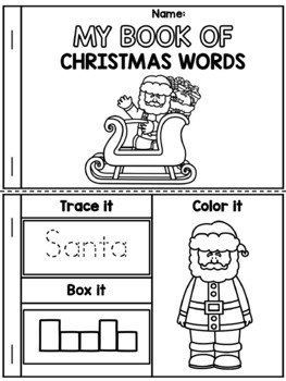 Download Christmas Activities - Vocabulary (FREE) by United Teaching | TpT