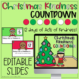 Christmas Kindness Countdown - 12 Days of Kindness