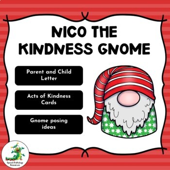 Preview of Christmas Activity - Kindness Gnome