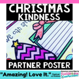 Christmas Kindness Partner Poster: A 4-Panel Collaborative Poster