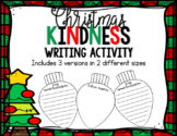Christmas Kindness Writing Activity
