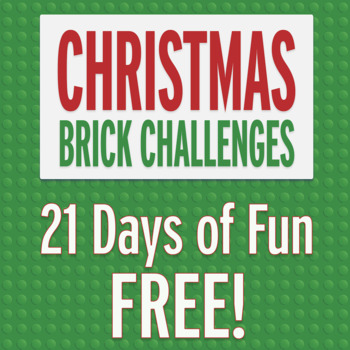 Preview of Christmas LEGO Challenge Cards