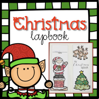 Preview of Christmas Lapbook { with 10 foldables! } | Christmas Activities