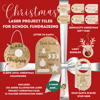 Preview of Christmas Laser Project Files