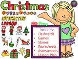 Christmas Lesson -- NO PREP PowerPoint Interactive Vocabul