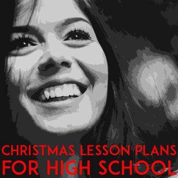 Preview of ELA Christmas Activities for High School Students: Public Speaking, Storytelling