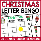 Christmas Letter Bingo Game