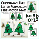 Christmas Letter Formation Fine Motor Mats