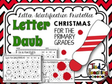 Christmas Letter Identification Printables