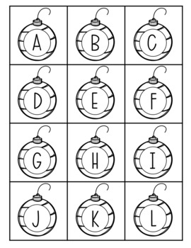 Christmas Letter Number Sort by Rainbows and Reading | TpT