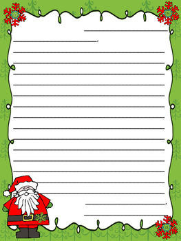 Christmas Letter Templates by Mrs Finn | Teachers Pay Teachers