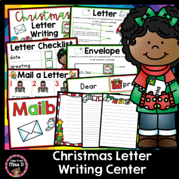 Christmas Letter Writing | Letter to Santa Writing Activity | TPT