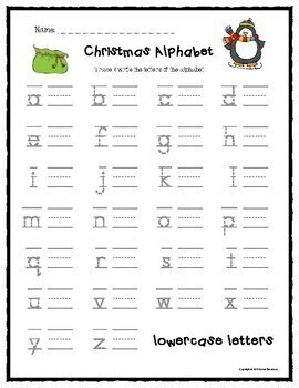 christmas letters sounds worksheets beginning sounds tracing letters