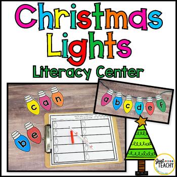 Preview of Christmas Lights Literacy Center
