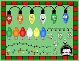 Christmas Light Bulbs Clipart ... Put the pieces together 