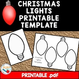 Christmas Light Printable Template