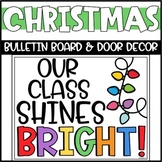 Christmas Lights Bulletin Board or Door Decoration
