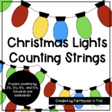 Christmas Lights Counting Strings