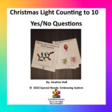 Christmas Lights Counting to Ten Yes/No Questions