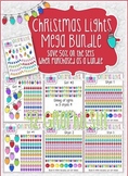 Christmas Lights: Mega Bundle Savings Clipart Set!!