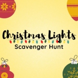 Christmas Lights Scavenger Hunt! - Fun for All Ages!