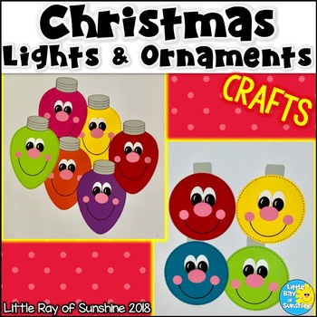 Christmas Lights and Ornaments Crafts