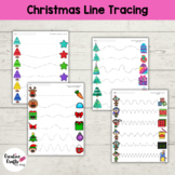 Christmas Line Tracing - Preschool | PreK | Kindergarten