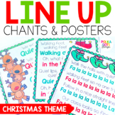 Christmas Line Up Chants | December Classroom Management