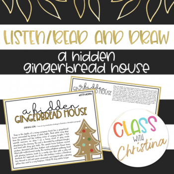 Preview of Christmas Listen/Read & Draw Visualization Strategy Activity