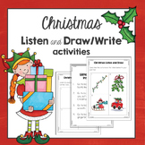 Christmas: Listen and Draw activities.