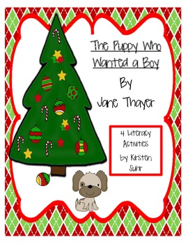 Preview of Christmas Literacy Activities (The Puppy Who Wanted a Boy)