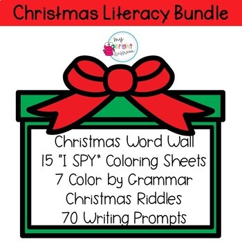 Preview of Christmas Literacy Bundle