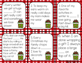 Christmas Literacy Centers By Meghan Carra-the Cheerful Teacher 