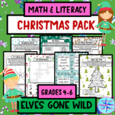 Christmas Literacy & Math Activities - Elves Gone Wild The