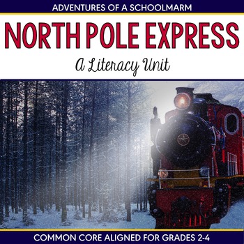 Preview of Polar Express Literacy Unit - 2nd 3rd 4th Common Core Aligned Centers