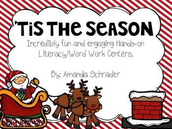 Preview of Christmas Literacy/ Word Work Centers