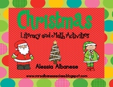 Christmas Literacy and Math Activities