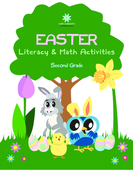 Preview of Easter Literacy and Math - Second Grade