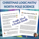 Christmas Logic Math/North Pole Science Middle School Bund