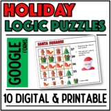 Christmas Puzzle Worksheets