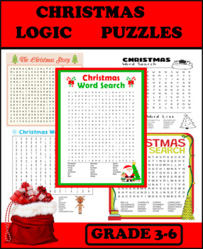 Preview of Christmas Logic Puzzles