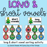 Christmas Long and Short Vowel Sort