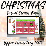 Christmas MATH Digital Escape Room