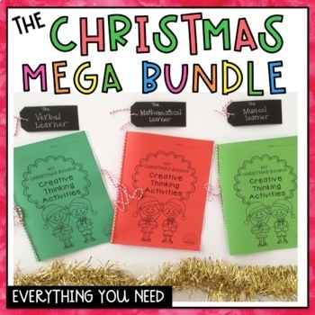Preview of Christmas MEGA Bundle | End of Year Christmas activities