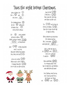 Christmas Mad Lib: 'Twas the Night Before Christmas by 4onemore | TPT